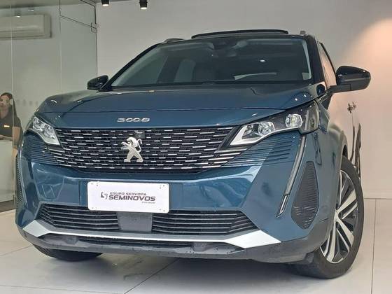 PEUGEOT 3008 1.6 16V THP GASOLINA GRIFFE AUTOMÁTICO PEUGEOT 3008 1.6 16V THP GASOLINA GRIFFE AUTOMÁTICO